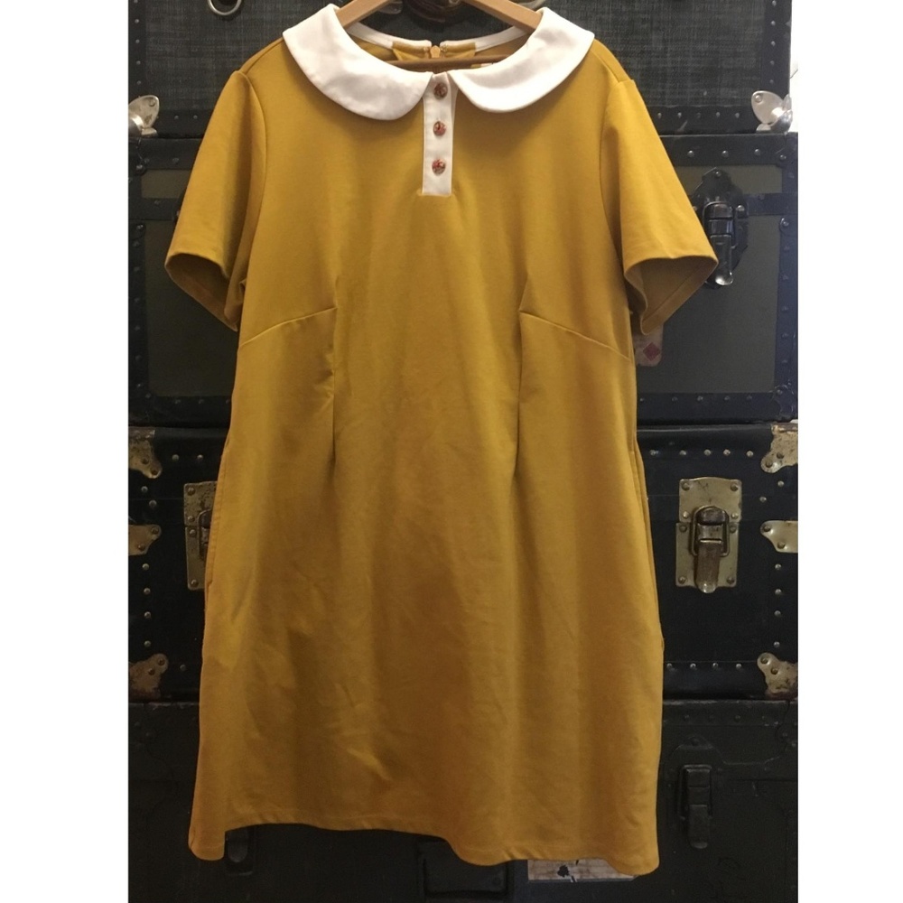 Modcloth Fervour Peter Pan Collar Darling Dress